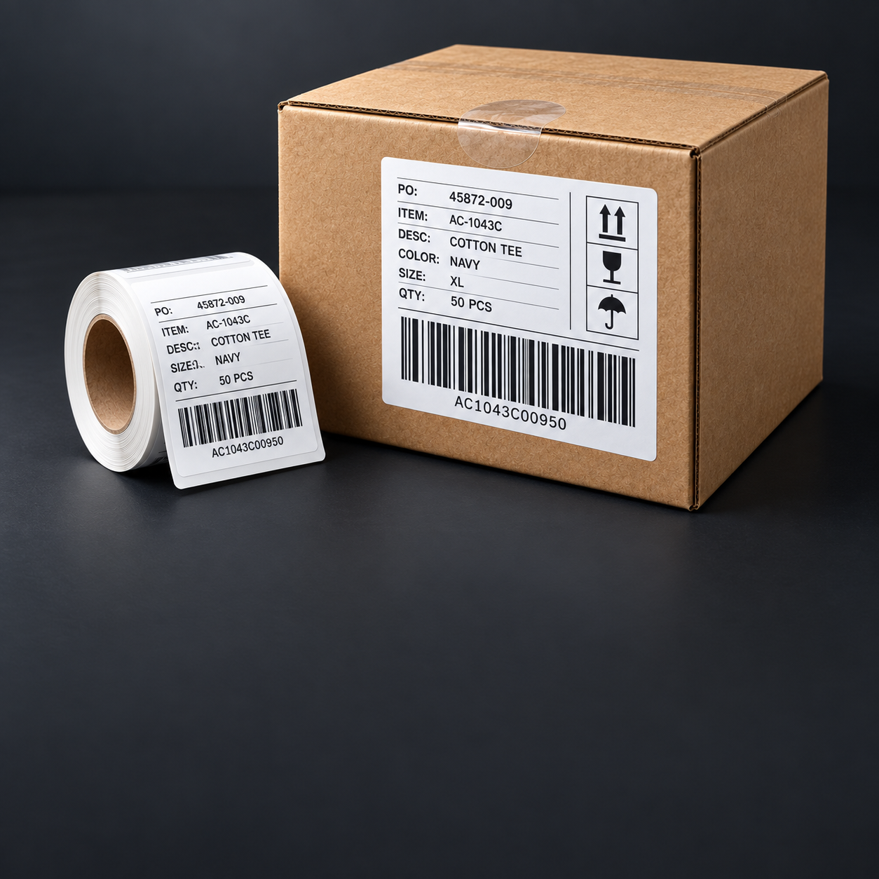 Logistics & Packaging Stickers
