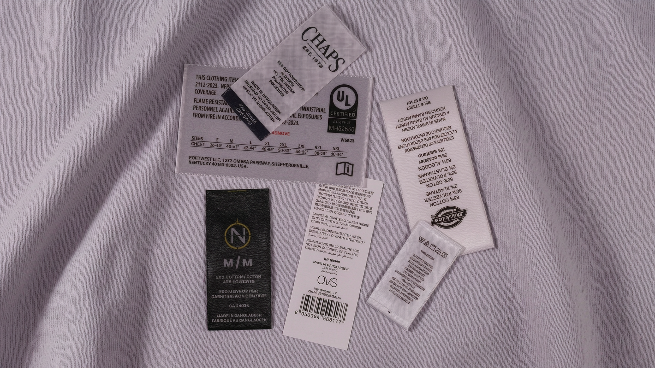 Woven Edge  Satin Label