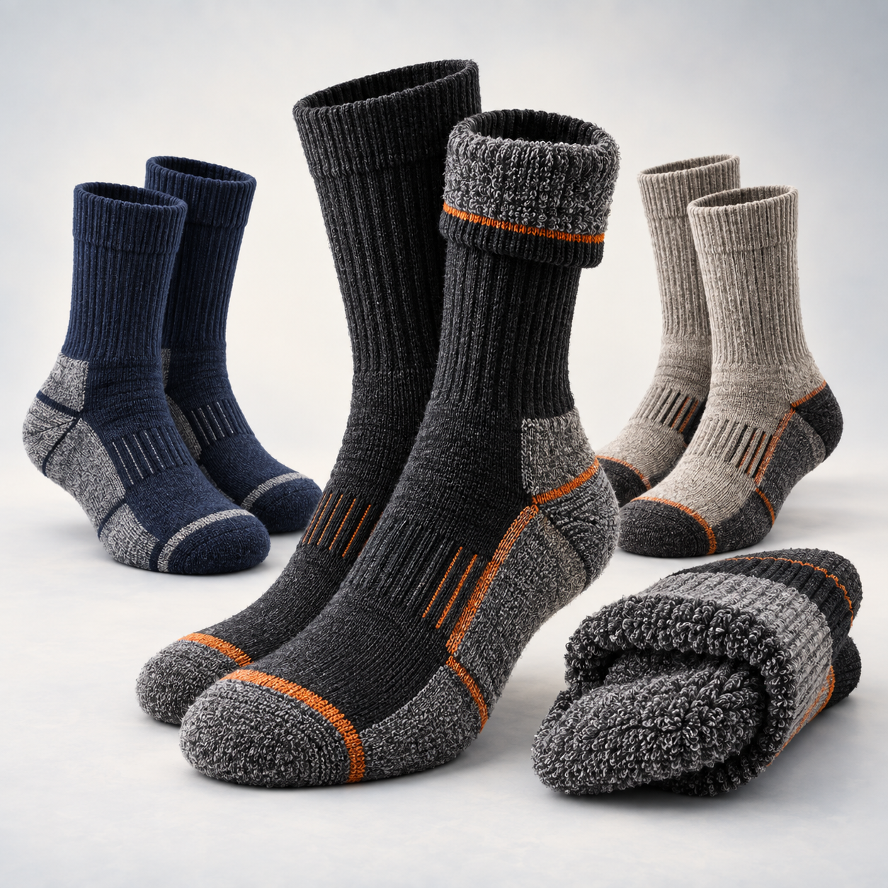 Cushioned Work Socks