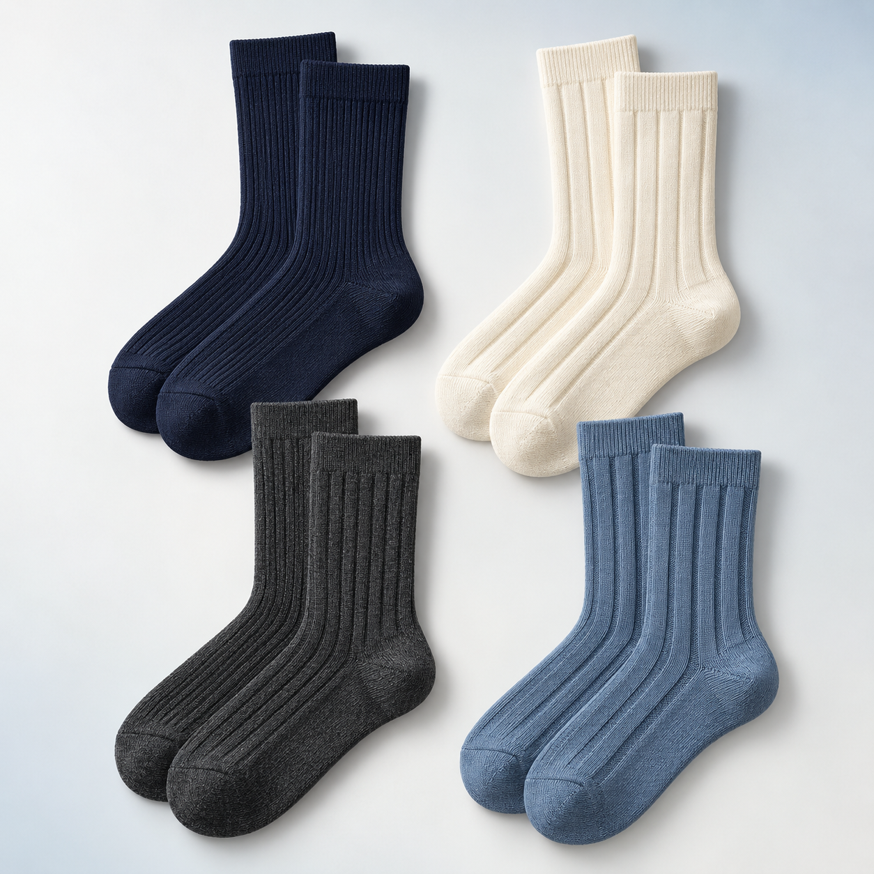 Ribbed Socks