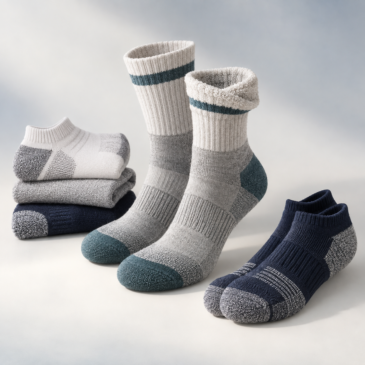 Terry & Cushioned Socks