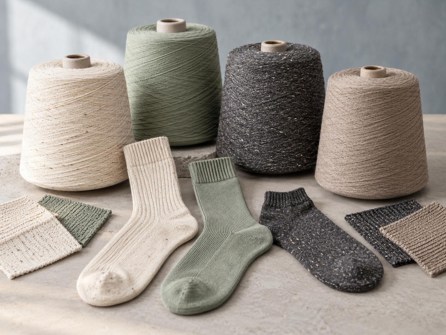 Responsible sock production