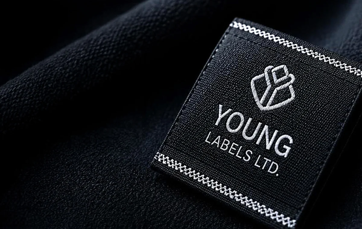 Woven label detail